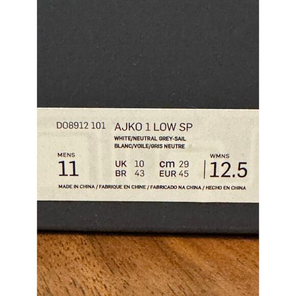 Air Jordan Retro AJKO Low SP Union - Picture 7 of 7